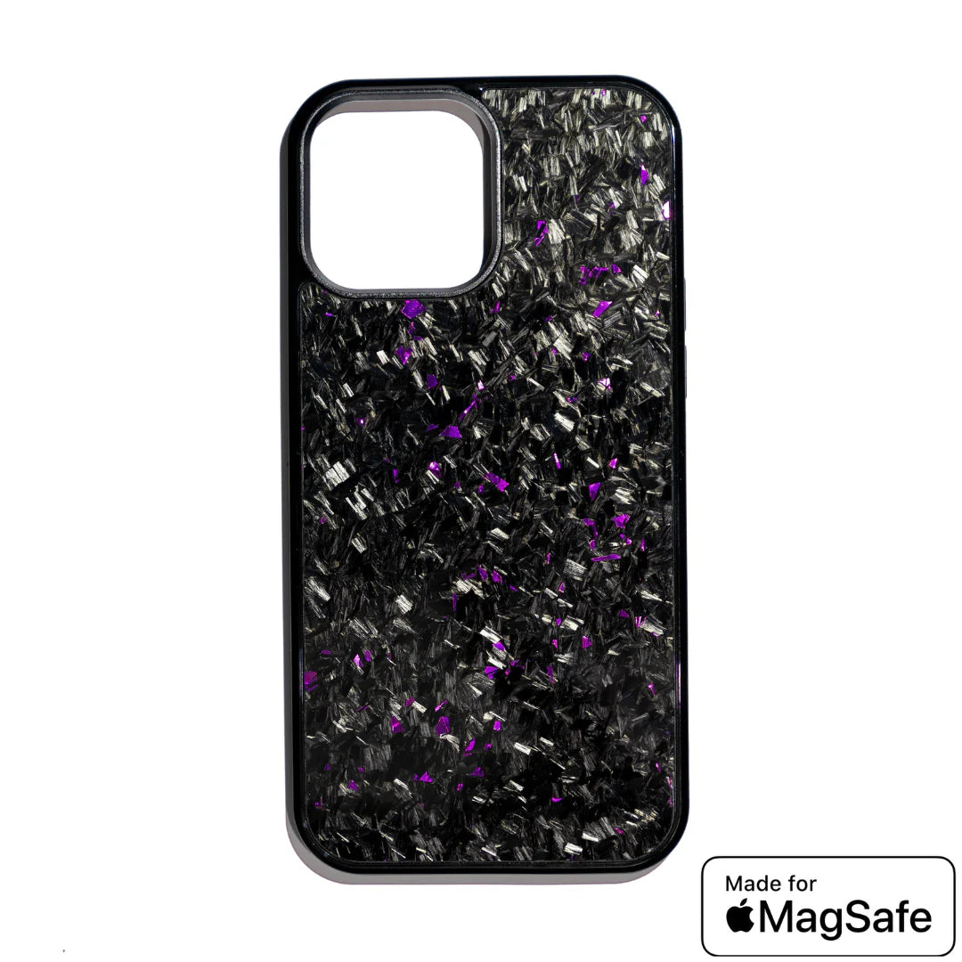 iPhone ForgedArmor™ Series Case - Dark Matter Purple with MagSafe